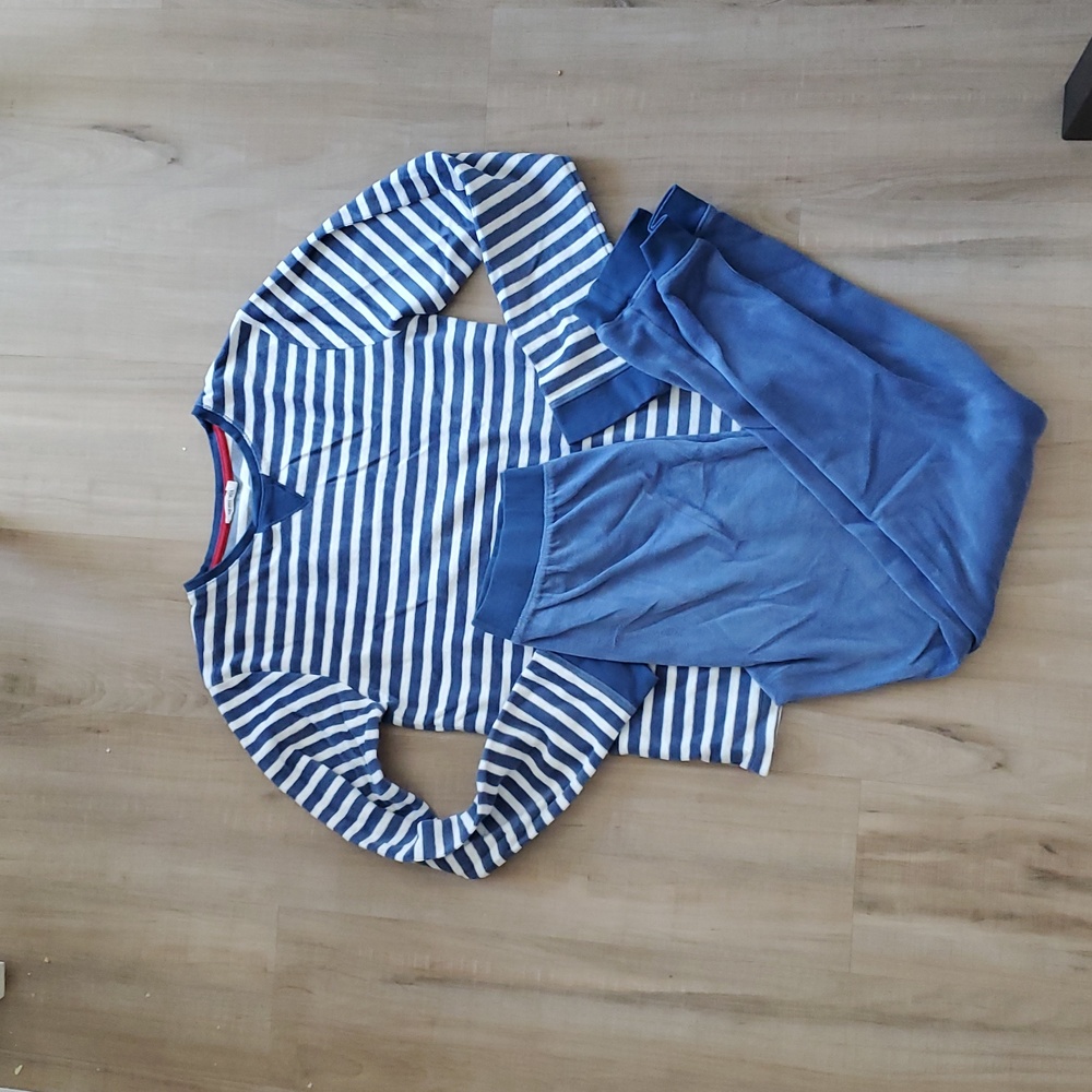 Striped Kids Pajama Set